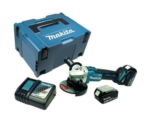 MAKITA Szlifierka kątowa 18V 125mm DGA506RTJ 2x5,0Ah BL