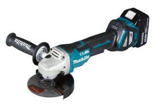 MAKITA Szlifierka kątowa 18V 125mm DGA518RTJU 2x5,0Ah REG.OBR. BL WŁĄCZNIK ŁOPATKOWY ADT