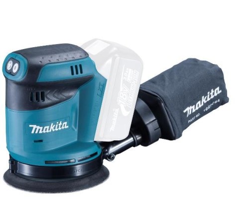 MAKITA Szlifierka mimośrodowa 18V 125 mm 2,8 mm DBO180Z