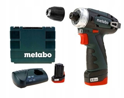 METABO Wkrętarka POWERMAXX BS BASIC 34/17Nm 2x2,0Ah LC 40 WALIZKA