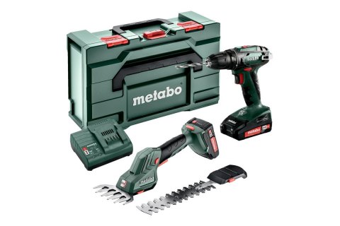 METABO Zestaw COMBO 18V 2.2.5 (BS 18 + SGS 18 LTX) Q 2x2,0Ah