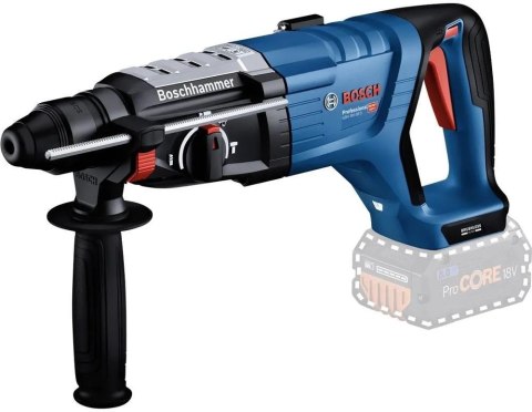 BOSCH Młot udarowo obrotowy - akumulatorowy SDS+ GBH 18V-28D 0*AH