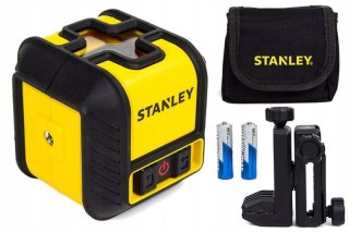 STANLEY laser krzyżowy CUBIX CZERWONY 12m