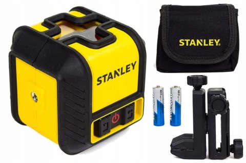 STANLEY laser krzyżowy CUBIX CZERWONY 12m