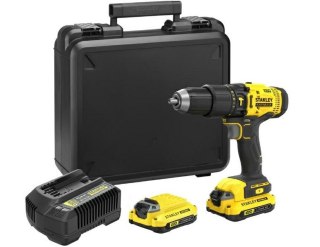 STANLEY Wkrętarka udarowaarowa V20 SFMCD711C2K 50Nm 2x1,5Ah KUFER