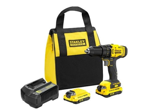 STANLEY Wkrętarka V20 SFMCD700C2S 50Nm 2x1,5Ah+TORBA