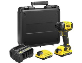 STANLEY Zakrętarka udarowa V20 SFMCF810D2K 170Nm 2x2,0Ah