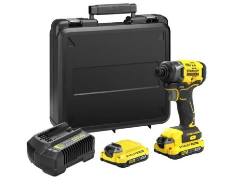 STANLEY Zakrętarka udarowa V20 SFMCF810D2K 170Nm 2x2,0Ah