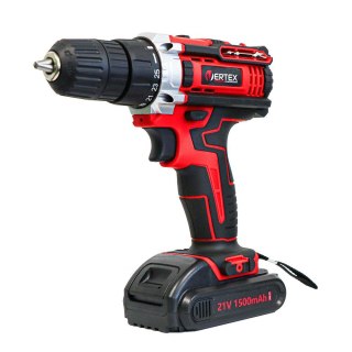 VERTEX Wkrętarka 21V /2x1,5Ah WALIZKA