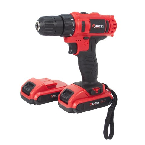 VERTEX Wkrętarka 21V /2x1,7Ah WALIZKA