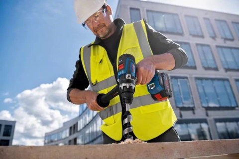 BOSCH Wiertarko-Wkrętarka akumulatorowa udarowa GSB 18V-150 C 0*AH L-BOXX