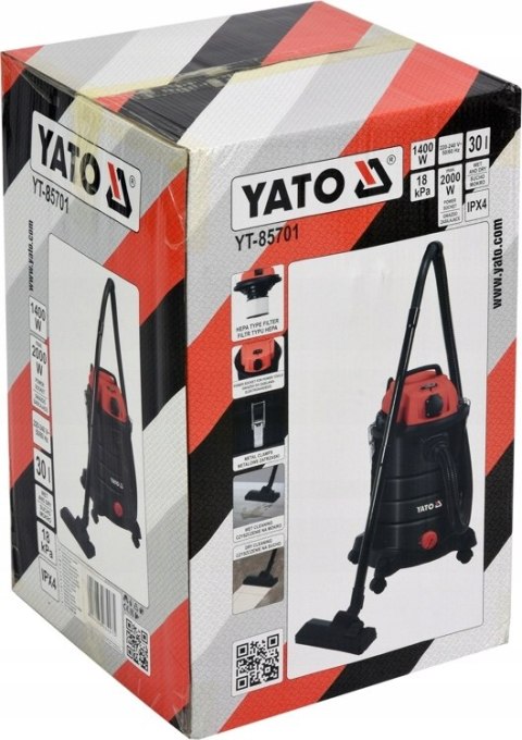 YATO Odkurzacz warsztatowy 1400W / 30L