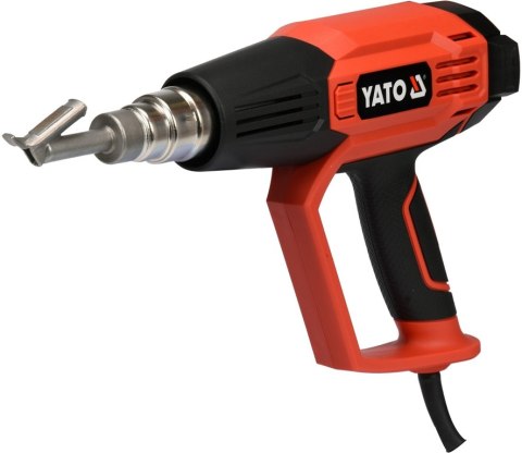 YATO Opalarka 2000W 50~600°C, 3 BIEGI, LCD+PAMIĘĆ