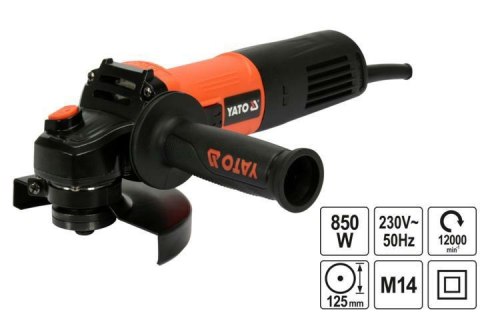 YATO Szlifierka kątowa 125mm/850W 82097