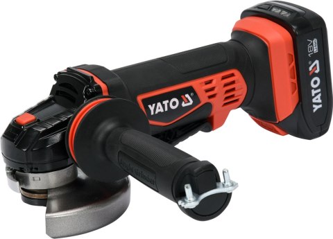 YATO Szlifierka kątowa 18V 1x2,0Ah