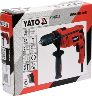 YATO Wiertarka udarowa 710W