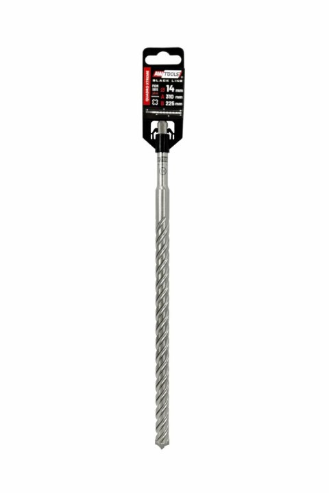 AWTOOLS Wiertło SDS PLUS 12x 450mm QUADRO XTREME BLACK LINE