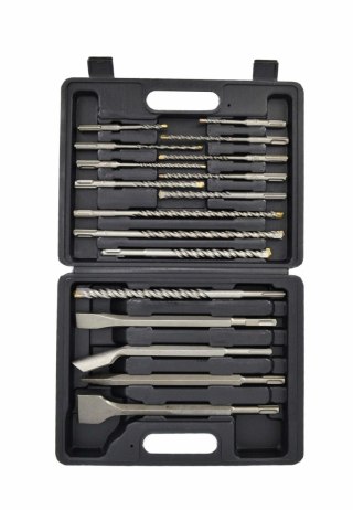AWTOOLS Zestaw SDS DŁUT I WIERTEŁ 17ele.