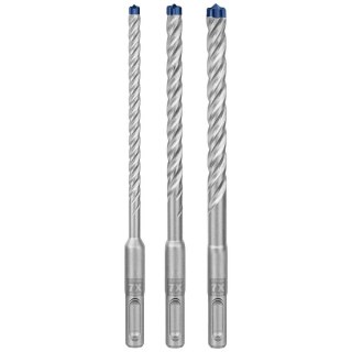 BOSCH Wiertło SDS PLUS-7X Zestaw 3szt. EXPERT
