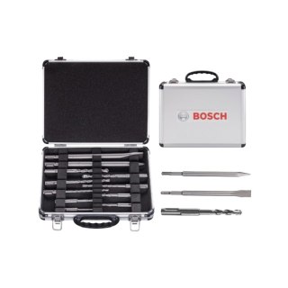 BOSCH Zestaw WIERTEŁ SDS + 11cz. WALIZKA
