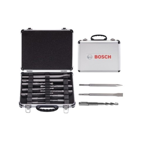 BOSCH Zestaw WIERTEŁ SDS + 11cz. WALIZKA
