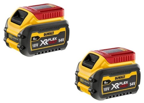 DEWALT Akumulator 18/54V 6,0/2,0Ah FLEXVOLT DCB546 2szt.