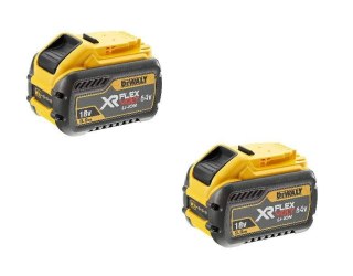 DEWALT Akumulator 18/54V 9,0/3,0Ah FLEXVOLT DCB547 2szt.