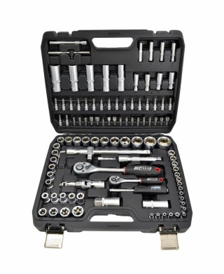 AWTOOLS Zestaw Klucz y 108el 1/2" / 1/4" BLACK LINE