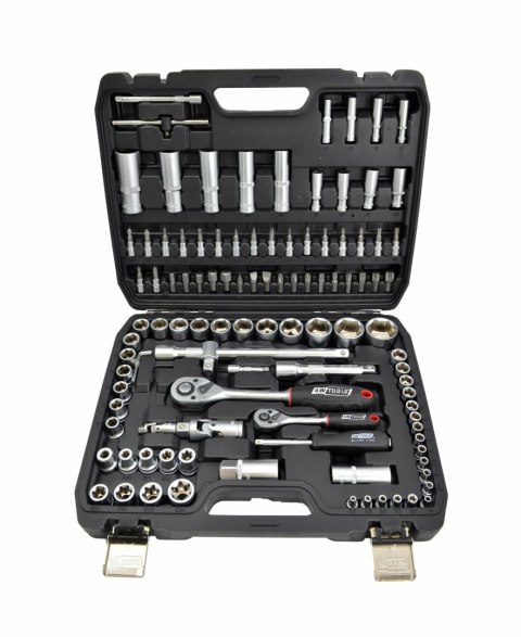 AWTOOLS Zestaw Klucz y 108el 1/2" / 1/4" BLACK LINE