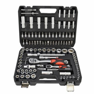 AWTOOLS Zestaw Klucz y 108el 1/2" / 1/4" BLACK LINE