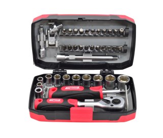 AWTOOLS Zestaw Klucz y 38el. 1/4" BLACK LINE