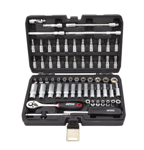 AWTOOLS Zestaw Klucz y 63el. 1/4" BLACK LINE