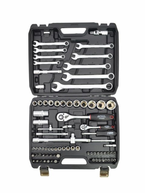 AWTOOLS Zestaw Klucz y 82el 1/2" / 1/4"