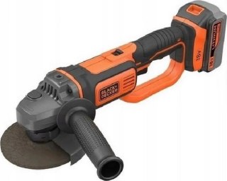 BLACK&DECKER Szlifierka kątora akumulatorowa 125 MM 18V 1*4.0AH