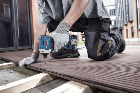 BOSCH Klucz udarowy Akumulatorowy GDR 18V-215 0*AH L-BOXX