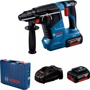 BOSCH Młot udarowo obrotowy - akumulatorowy SDS+ GBH 187-LI 2*5.0AH