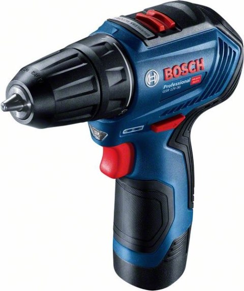 BOSCH Wiertatko-Wkrętarka akumulatorowa GSR 12V-30 0*AH