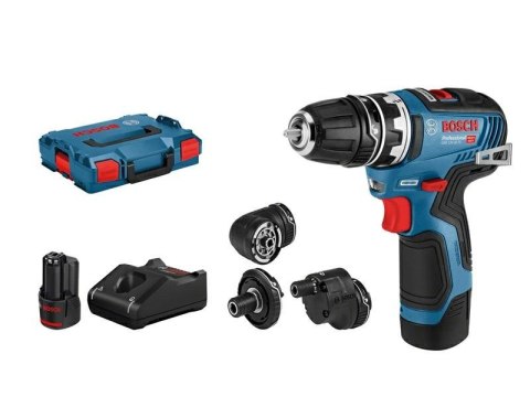 BOSCH GSR 12V-35 FC FlexiClick Wiertarko-Wkrętarka bezszczotkowa 12V 2x3.0Ah