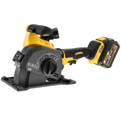 DEWALT akumulatorowaBruzdownica 54V XR FLEXVOLT 125MM 2*6.0AH
