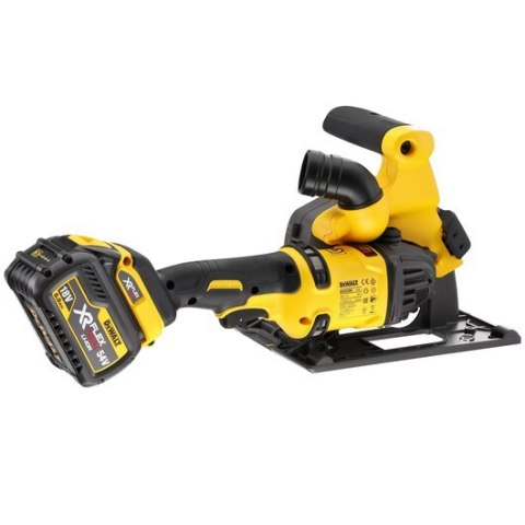 DEWALT akumulatorowaBruzdownica 54V XR FLEXVOLT 125MM 2*6.0AH