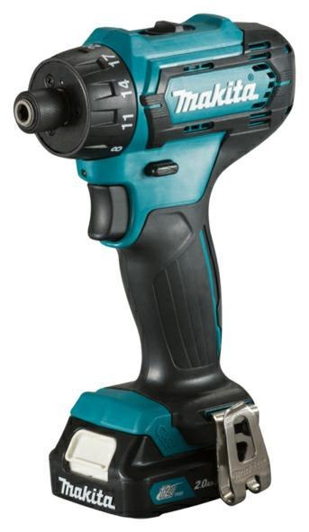 MAKITA Wkrętarka 12V DF033DSAE 30/14Nm 2x2,0Ah 6-KT 1/4"