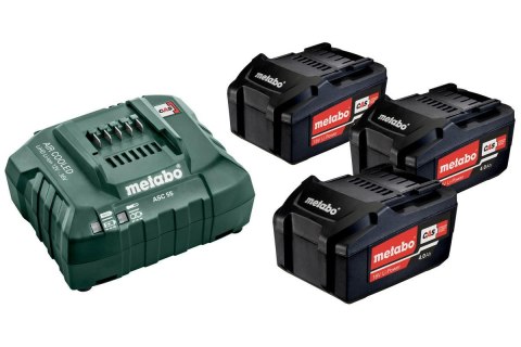 METABO Akumulator 18V 4,0Ah x3 +ŁA do W. ASC 55